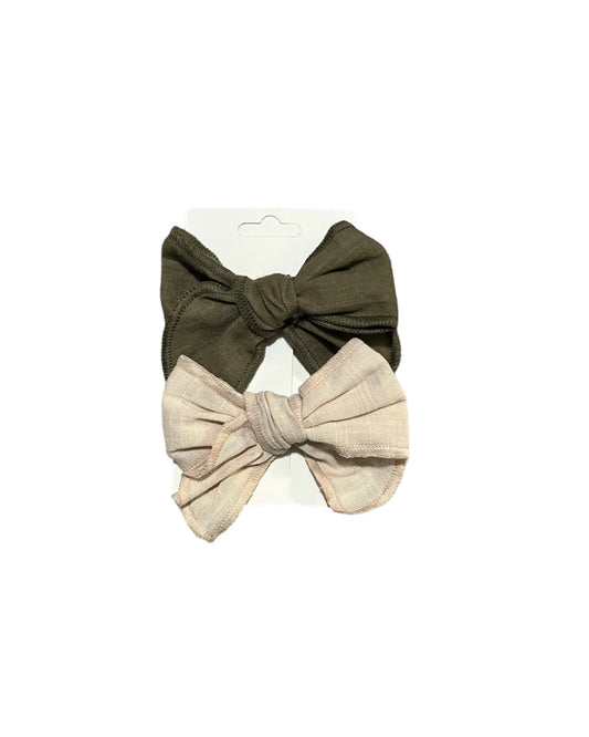 Linen Bows